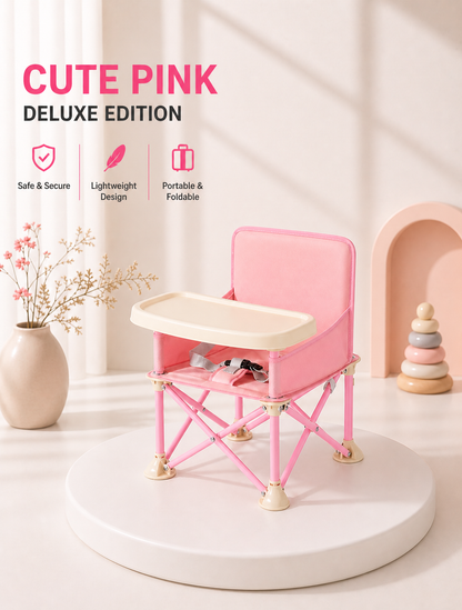 Deluxe Portable Baby Beach Chair