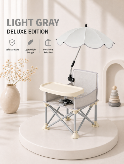 Deluxe Portable Baby Beach Chair